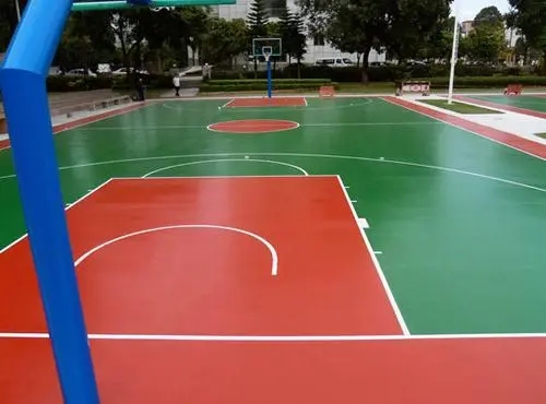 南京户外厂区球场翻新，地坪翻新修补工作